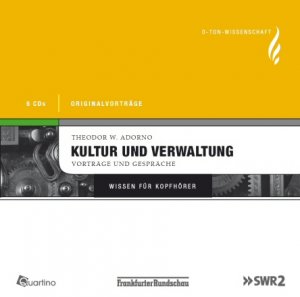 ISBN 9783867500272: Kultur und Verwaltung - Vorträge und Gespräche, 6 CDs Originalvorträge