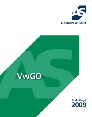 ISBN 9783867520317: VwGO – Grundzüge des Verwaltungsprozessrechts