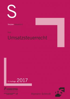 ISBN 9783867525350: Skript Umsatzsteuerrecht