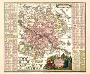 ISBN 9783867770170: Historische Karte: Dresden mit Umgebung, um 1757 (PLANO) - REPRINT