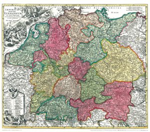 ISBN 9783867771412: Historische Karte: Deutschland - GERMANICUM, 1715 (Plano/Reprint)