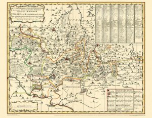 ISBN 9783867776325: Historische Karte: Ämter Stolpen, Radeberg und Lausitz, 1754 (Plano) – KURFÜRSTENTUM SACHSEN | MEISSNISCHER KREIS.