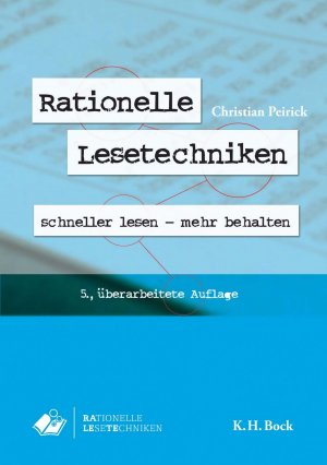 ISBN 9783867961110: Rationelle Lesetechniken - Schneller Lesen - Mehr behalten