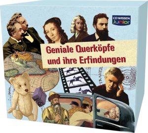 gebrauchtes Hörbuch – CD WISSEN Junior - Geniale Querköpfe und ihre Erfindungen - 6 CDs