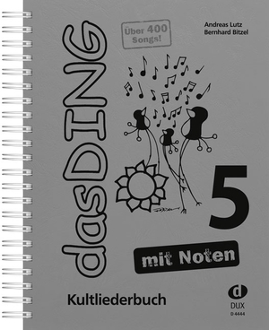 neues Buch – Das Ding Band 5 mit Noten - Kultliederbuch