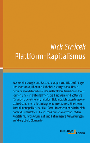 ISBN 9783868543216: Plattform-Kapitalismus