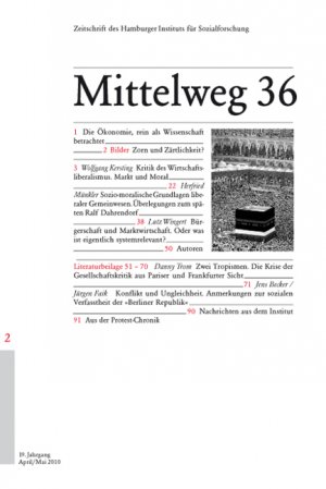 ISBN 9783868547016: Kritik des Liberalismus - Mittelweg 36, Zeitschrift des Hamburger Instituts für Sozialforschung, Heft 2/2010