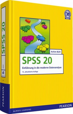 gebrauchtes Buch – Achim Bühl – SPSS 20: Einführung in die moderne Datenanalyse (Pearson Studium - Scientific Tools)