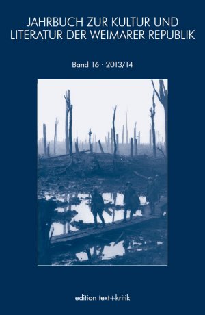 ISBN 9783869163864: JAHRBUCH ZUR KULTUR UND LITERATUR DER WEIMARER REPUBLIK - 2013/2014