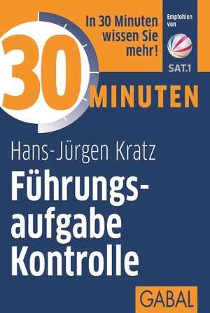 ISBN 9783869366456: 30 Minuten Führungsaufgabe Kontrolle