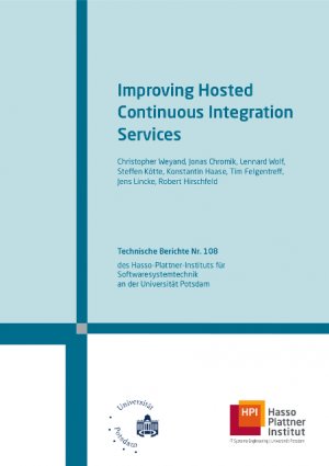 ISBN 9783869563770: Improving hosted continuous integration services