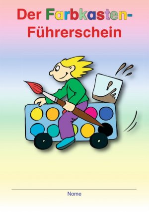 ISBN 9783871018824: Der Farbkasten-Führerschein: 1./2. Klasse - 8 Karten mit je 4 Führerscheinen