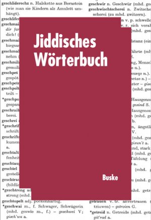 gebrauchtes Buch – Beispielsammlung, Mehrsprachiges Wörterbuch – Jiddisches Wörterbuch : mit Leseproben ; Wortschatz des deutschen Grundbestandes der jiddischen (jüdischdeutschen) Sprache