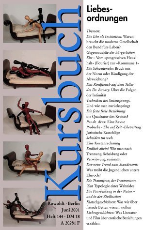 ISBN 9783871341441: Liebesordnungen - Kursbuch 144