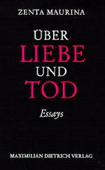 ISBN 9783871640711: Über Liebe und Tod. Essays. 4. Auflage.