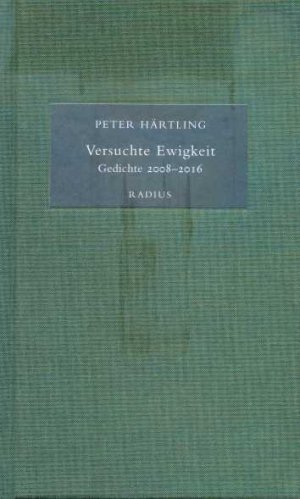 ISBN 9783871730795: Versuchte Ewigkeit