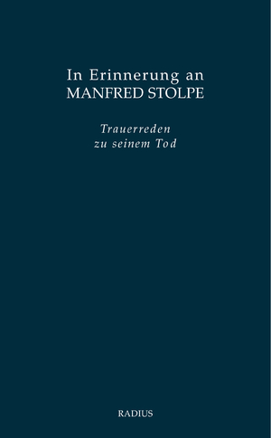 ISBN 9783871736292: In Erinnerung an Manfred Stolpe