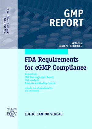 neues Buch – FDA Requirements for cGMP Compliance