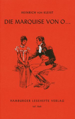 gebrauchtes Buch – von Kleist – Hamburger Lesehefte. Heft 167. Die Marquise von O... Novelle.