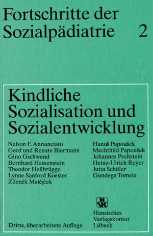 ISBN 9783873020955: Kindliche Sozialisation und Sozialentwicklung