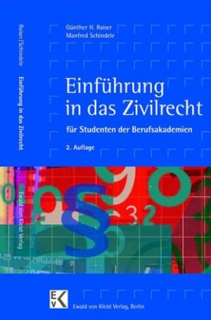 ISBN 9783874401869: Einführung in das Zivilrecht – für die Studenten der Berufsakademien