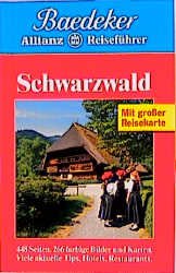 gebrauchtes Buch – Baedeker – Schwarzwald. Baedeker Allianz Reiseführer. Mit großer Reisekarte