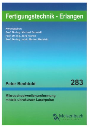 ISBN 9783875254075: Mikroschockwellenumformung mittels ultrakurzer Laserpulse