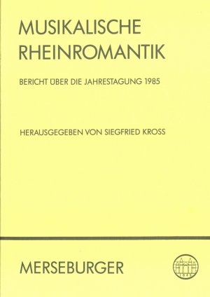 ISBN 9783875372342: Musikalische Rheinromantik