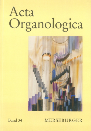 gebrauchtes Buch – Acta Organologica, Band 34