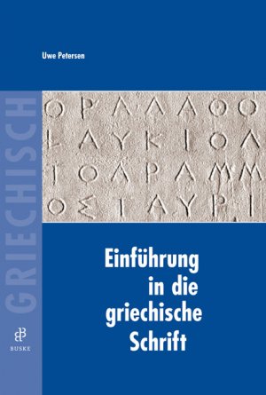 ISBN 9783875483383: Einführung in die griechische Schrift