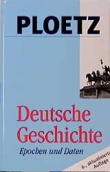 ISBN 9783876403809: Ploetz, deutsche Geschichte., Hrsg. v. Werner Conze u. V. Hentschel.