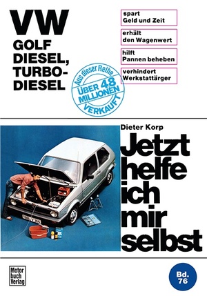 ISBN 9783879436620: VW Golf Diesel, Turbo-Diesel – Reprint der 3. Auflage 1983