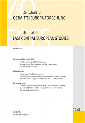 ISBN 9783879694648: Zeitschrift für Ostmitteleuropa-Forschung (ZfO) 70/2 / Journal of East Central European Studies (JECES)