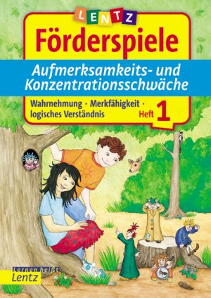 ISBN 9783880105584: Förderspiele Aufmerksamkeits- und Konzentrationsschwäche. Heft 1 – Wahrnehmung - Merkfähigkeit - logisches Verständnis