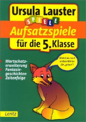 ISBN 9783880107014: Aufsatzspiele für die 5. Klasse