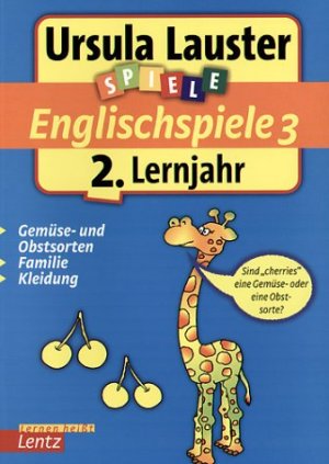 ISBN 9783880107588: Englischspiele 3-2. Lernjahr : Gemüse- und Obstsorten, Familie, Kleidung