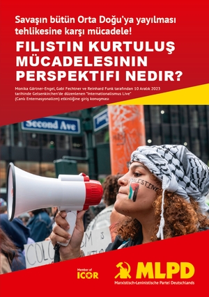 ISBN 9783880216952: FİLİSTİN KURTULUŞ MÜCADELESİNİN PERSPEKTİFİ NEDİR? - Savaşın bütün Orta Doğu'ya yayılması tehlikesine karşı mücadele!