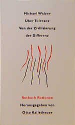 ISBN 9783880226395: Über Toleranz - Von der Zivilisation der Differenz