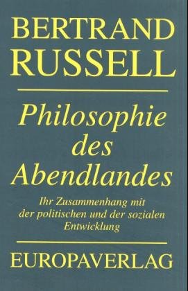 ISBN 9783880599659: Philosophie des Abendlandes