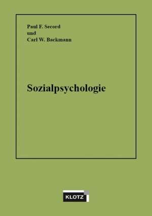 ISBN 9783880741010: Sozialpsychologie. Ein Lehrbuch für Psychologen, Soziologen, Pädagogen