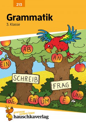 gebrauchtes Buch – Helena Heiß – Deutsch 3. Klasse Übungsheft - Grammatik: Wortarten, Satzglieder, Satzarten. Wie im Unterricht: Erklärungen mit Übungen und Lösungen (Forder- und Förderhefte, Band 213)