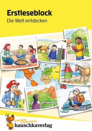 gebrauchtes Buch – Ulrike Maier – Lesen lernen 1. Klasse für Jungen und Mädchen - Die Welt entdecken - Mit Silben lesen für Erstleser ab der Vorschule