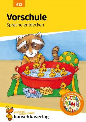 ISBN 9783881006125: Vorschule: Sprache entdecken, A5-Heft - Übungsprogramm für die Vorschule und die 1. Klasse mit herausnehmbarem Lösungsteil und Abc-Poster