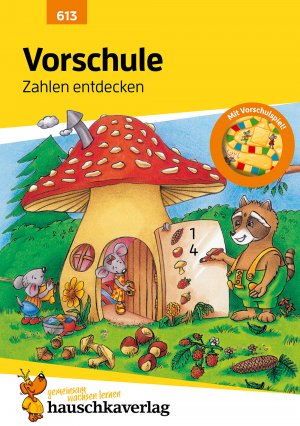 ISBN 9783881006132: Vorschule Übungsheft ab 5 Jahre für Junge und Mädchen - Zahlen entdecken: Buntes Rätselbuch - Förderung mit Freude