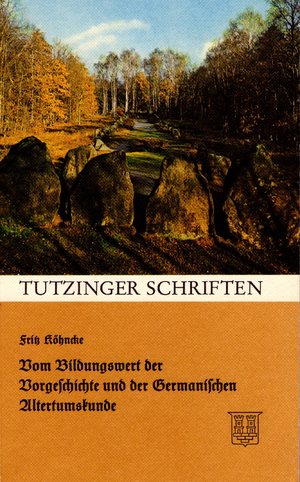 ISBN 9783882023183: Tutzinger Schriften