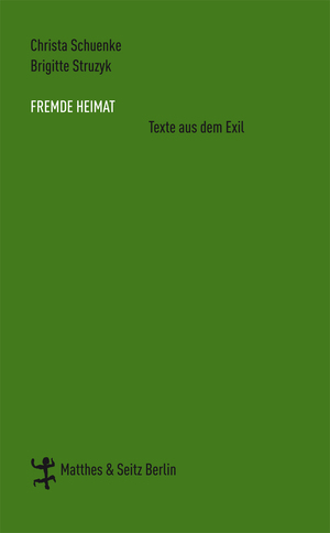 ISBN 9783882210965: Fremde Heimat - Texte aus dem Exil