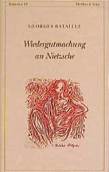 ISBN 9783882212808: Wiedergutmachung an Nietzsche. Das Nietzsche- Memorandum und andere Texte.