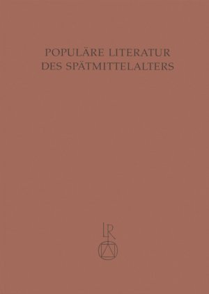 ISBN 9783882269871: Populäre Literatur des Spätmittelalters - Inkunabeln aus Zweibrücken (Jörg Geßler) Faksimileausgabe