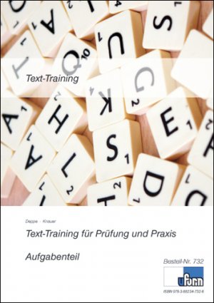 ISBN 9783882347326: Text-Training : Prüfungstrainer für Prüfung und Praxis