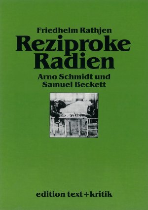 ISBN 9783883773551: Reziproke Radien - Arno Schmidt und Samuel Beckett